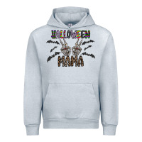 Heather Grey halloween mama Urban Hoodie - CowhideDigitalArt
