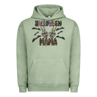 Pigment Oil Green halloween mama Urban Hoodie - CowhideDigitalArt