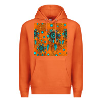 Carrot western dreamcatchers seamless pattern Premium Hoodie - HRA Design Shop