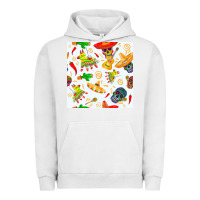 Pigment Lunar Rock mexico seamless pattern Urban Hoodie - FaDigitalArtStudio