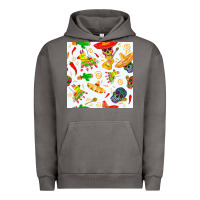 Pigment Tornado mexico seamless pattern Urban Hoodie - FaDigitalArtStudio