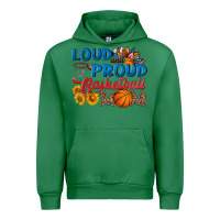 Emerald loud and proud basketball mom Urban Hoodie - HRA Design Shop