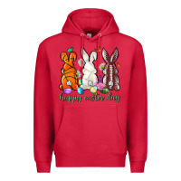 Cardinal happy easter day with sports Premium Hoodie - Neo Western