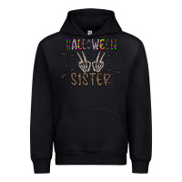 Black halloween sister Urban Hoodie - CowhideDigitalArt