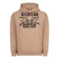Pigment Burro halloween sister Urban Hoodie - CowhideDigitalArt