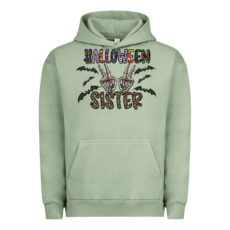 Halloween Sister Urban Hoodie by CowhideDigitalArt | Teevron