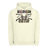 Pigment Pistachio halloween sister Urban Hoodie - CowhideDigitalArt