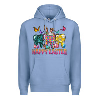 Colony Blue happy easter dental Premium Hoodie - Neo Western