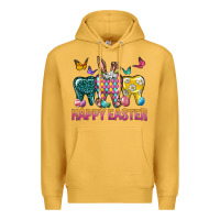 Mustard happy easter dental Premium Hoodie - Neo Western