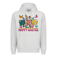 Dove Grey happy easter dental Premium Hoodie - Neo Western
