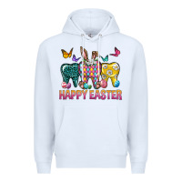 White happy easter dental Premium Hoodie - Neo Western