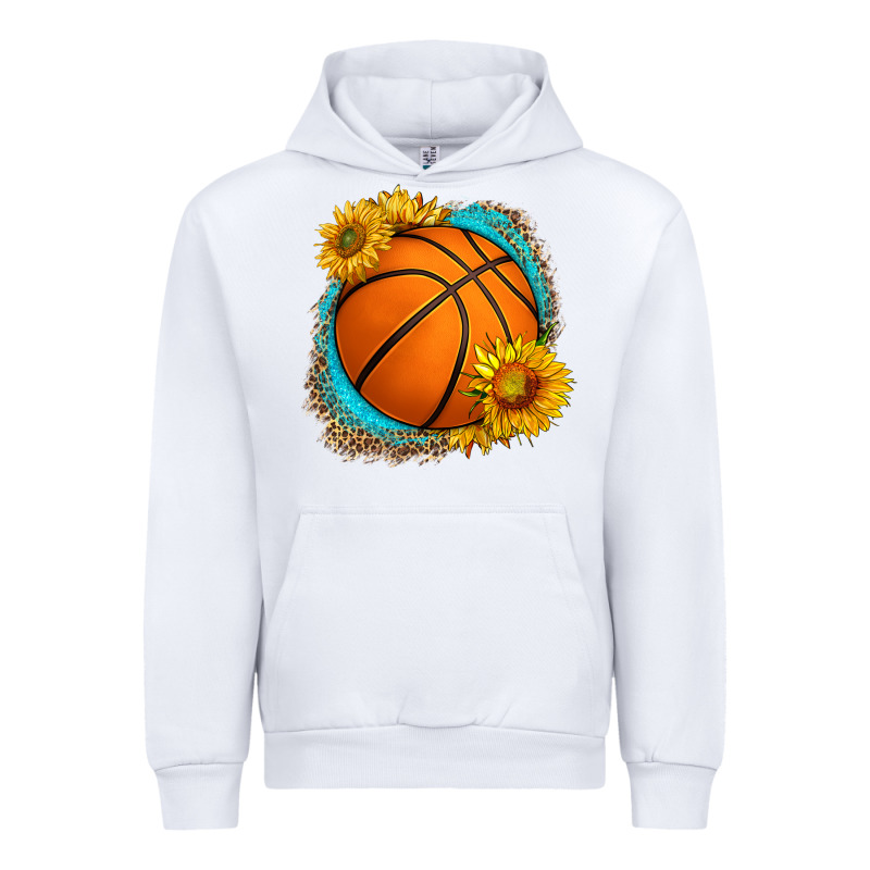 Western Basketball With Sunflower Urban Hoodie by HRA Design Shop | Teevron