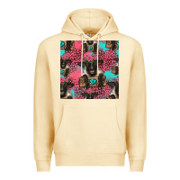 Pina Colada black sheep seamless pattern Premium Hoodie - HRA Design Shop