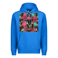True Royal black sheep seamless pattern Premium Hoodie - HRA Design Shop