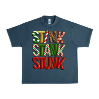 Midnight Navy Stink stank stunk Urban Heavy Tee - Artiststas