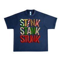 Navy Stink stank stunk Urban Heavy Tee - Artiststas