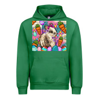 Emerald Easter Bunny tumbler Easter Day Urban Hoodie - Neo Western