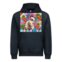 Navy Easter Bunny tumbler Easter Day Urban Hoodie - Neo Western