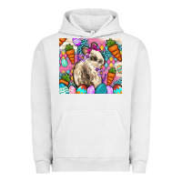 Pigment Lunar Rock Easter Bunny tumbler Easter Day Urban Hoodie - Neo Western