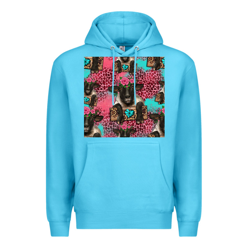 Black Sheep Seamless Pattern Premium Hoodie by HRA Design Shop | Teevron