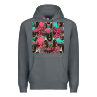 Rock black sheep seamless pattern Premium Hoodie - HRA Design Shop