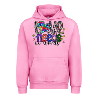 Fuchsia Pink love need no words Urban Hoodie - SublimationCraftShop