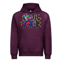 Mauve Wine love need no words Urban Hoodie - SublimationCraftShop