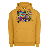 Pigment Peanut Butter love need no words Urban Hoodie - SublimationCraftShop