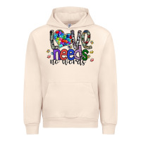 Sandshell love need no words Urban Hoodie - SublimationCraftShop