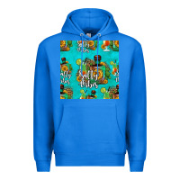 True Royal salty vibes seamless pattern Premium Hoodie - HRA Design Shop