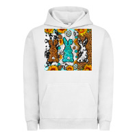 Pigment Lunar Rock Easter bunnies leopard cowhide tumbler Easter Day Urban Hoodie - Neo Western