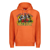 Carrot just a woman who loves her mechanic Premium Hoodie - SublimationCraftShop