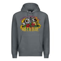Rock just a woman who loves her mechanic Premium Hoodie - SublimationCraftShop