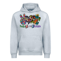 Peace Love Autism Urban Hoodie | Teevron