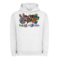 Pigment Lunar Rock peace love autism Urban Hoodie - SublimationCraftShop