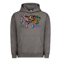 Pigment Tornado peace love autism Urban Hoodie - SublimationCraftShop