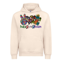 Sandshell peace love autism Urban Hoodie - SublimationCraftShop