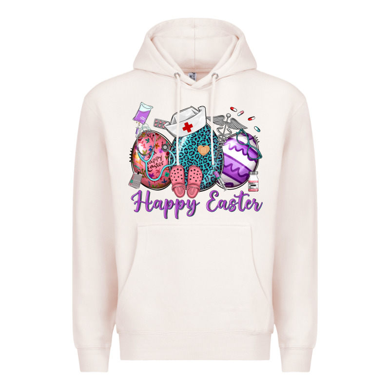 Happy Easter Eggs Nurse N Premium Hoodie by Neo Western | Teevron