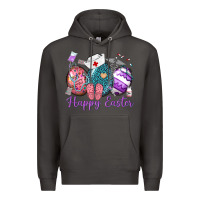 Smoke happy easter eggs nurse n Premium Hoodie - Neo Western