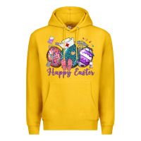 Lemon happy easter eggs nurse n Premium Hoodie - Neo Western