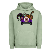 Halloween Truck Urban Hoodie | Teevron
