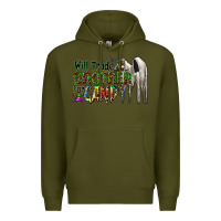 Army Green will trade brother for candy Premium Hoodie - CowhideDigitalArt