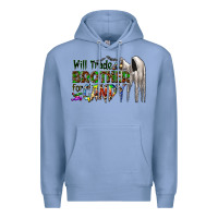 Colony Blue will trade brother for candy Premium Hoodie - CowhideDigitalArt
