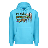 Ocean Blue will trade brother for candy Premium Hoodie - CowhideDigitalArt