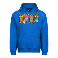 Cobalt Easter coffee drinks Easter Day Urban Hoodie - Neo Western