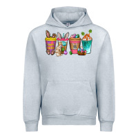 Heather Grey Easter coffee drinks Easter Day Urban Hoodie - Neo Western
