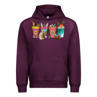 Mauve Wine Easter coffee drinks Easter Day Urban Hoodie - Neo Western