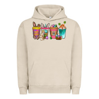Pigment French Oak Easter coffee drinks Easter Day Urban Hoodie - Neo Western