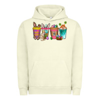 Pigment Pistachio Easter coffee drinks Easter Day Urban Hoodie - Neo Western