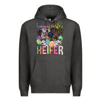 Happy Easter Heifer Premium Hoodie | Teevron